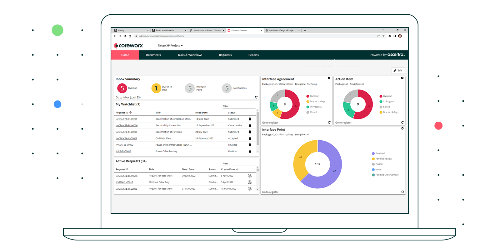 Coreworx Interface Management Software for Major Projects