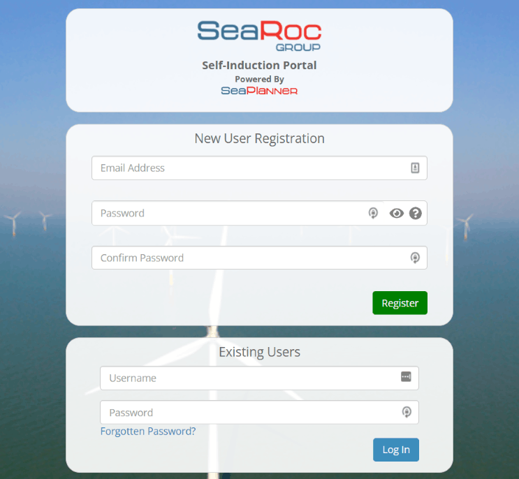 SeaPlanner Marine Management System's Inductions portal allows users to significantly reduce offshore induction time and get competent contractors on site faster.