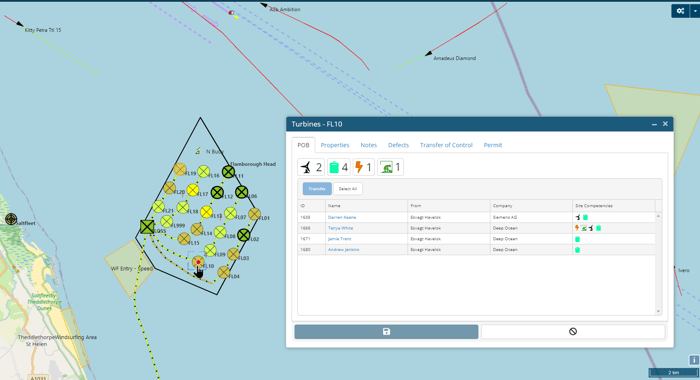 SeaPlanner Marine Management System provides users with visibility and awareness of all vessel and personnel movements
