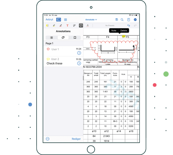 Proarc Mobile - Annotation Screen-1