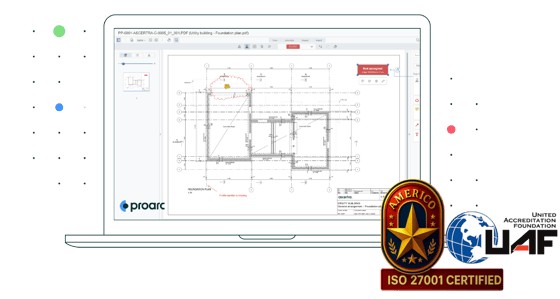 The Proarc Engineering Document Management System Online platform ensures reliability, security, and performance for users.