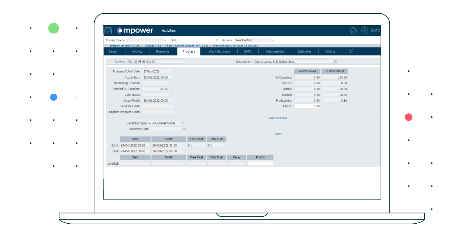 Mpower-Cost-Management-Dashboard-Activities-Progress